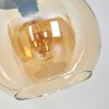 Koyoto globe light, floor lamp Amber, 1-light source