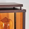 Cadafaes outdoor wall light rust-coloured, 1-light source