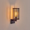 Monfanim outdoor wall light black, 1-light source