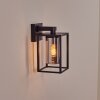 Trancozelos outdoor wall light black, 1-light source