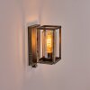 Portalis outdoor wall light gold, black, 1-light source