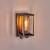 Portalis outdoor wall light gold, black, 1-light source