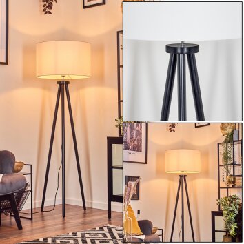 Flemming floor lamp black, 1-light source