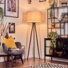 Flemming floor lamp black, 1-light source