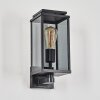 Cadafaes outdoor wall light black, 1-light source