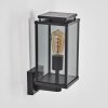 Cadafaes outdoor wall light black, 1-light source