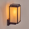 Cadafaes outdoor wall light black, 1-light source