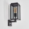 Cadafaes outdoor wall light black, 1-light source, Motion sensor