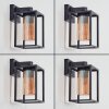 Trancozelos outdoor wall light black, 1-light source