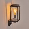 Cadafaes outdoor wall light black, 1-light source, Motion sensor