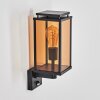 Cadafaes outdoor wall light black, 1-light source, Motion sensor