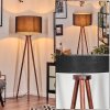 Flemming floor lamp dark brown, 1-light source