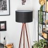 Flemming floor lamp dark brown, 1-light source