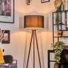 Flemming floor lamp dark brown, 1-light source