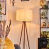 Flemming floor lamp dark brown, 1-light source