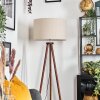 Flemming floor lamp dark brown, 1-light source