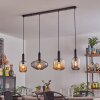 Alcofra hanging light black, 4-light sources