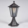 Loria pedestal light black, silver, 1-light source