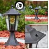 Loria pedestal light black, 1-light source