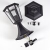 Loria pedestal light black, 1-light source