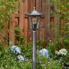 Loria path light black, silver, 1-light source