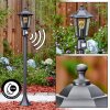 Loria outdoor light, path light black, 1-light source, Motion sensor