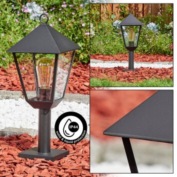 Anfei outdoor light, pedestal light, path light black, 1-light source