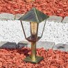 Anfei outdoor light, pedestal light, path light brown, gold, 1-light source