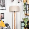 Flemming floor lamp Ecru, black, 1-light source