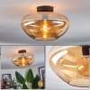 Mertola ceiling light Amber, 1-light source