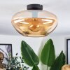 Mertola ceiling light Amber, 1-light source