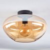 Mertola ceiling light Amber, 1-light source