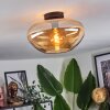 Mertola ceiling light Amber, 1-light source