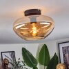 Mertola ceiling light Amber, 1-light source