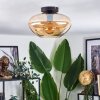 Mertola ceiling light Amber, 1-light source