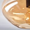 Mertola ceiling light Amber, 1-light source