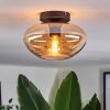 Mertola ceiling light Amber, 1-light source