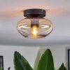 Mertola ceiling light Amber, clear, 1-light source