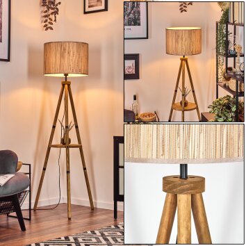 Bongal floor lamp Ecru, 1-light source