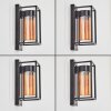 Boucinho outdoor wall light black, 1-light source