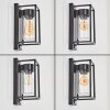 Boucinho outdoor wall light black, 1-light source, Motion sensor