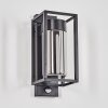 Boucinho outdoor wall light black, 1-light source, Motion sensor