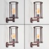 Martinha outdoor wall light rust-coloured, 1-light source