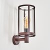 Martinha outdoor wall light rust-coloured, 1-light source