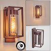 Boucinho outdoor wall light rust-coloured, 1-light source