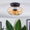 Mertola ceiling light Amber, 1-light source