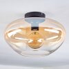 Mertola ceiling light Amber, clear, 1-light source