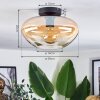 Mertola ceiling light Amber, clear, 1-light source