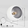 HAJO Table lamp silver, white, 1-light source