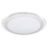 Globo NICOLE II Ceiling Light transparent, clear, white, 1-light source, Colour changer